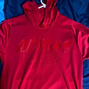 Adidas hooded Tee running shirt